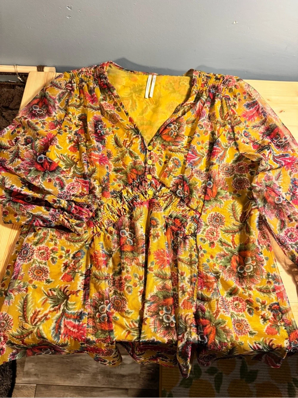 ANTHROPOLOGIE WOMENS LACE TOP - Picture 1 of 7